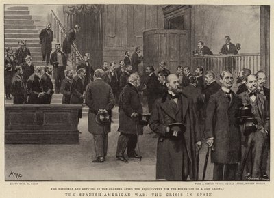 The Spanish-American War, the Crisis in Spain by Henry Marriott Paget